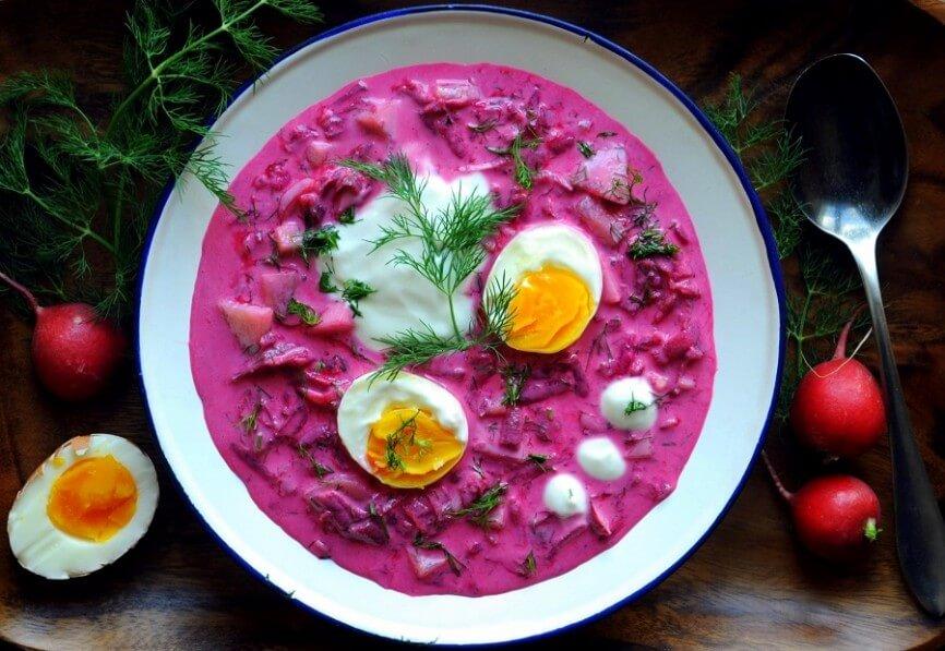 Céklakrémleves az ünnepekre